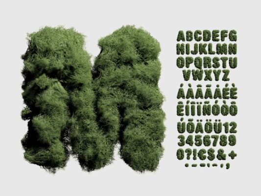 6 Fonts Make You Love Nature
